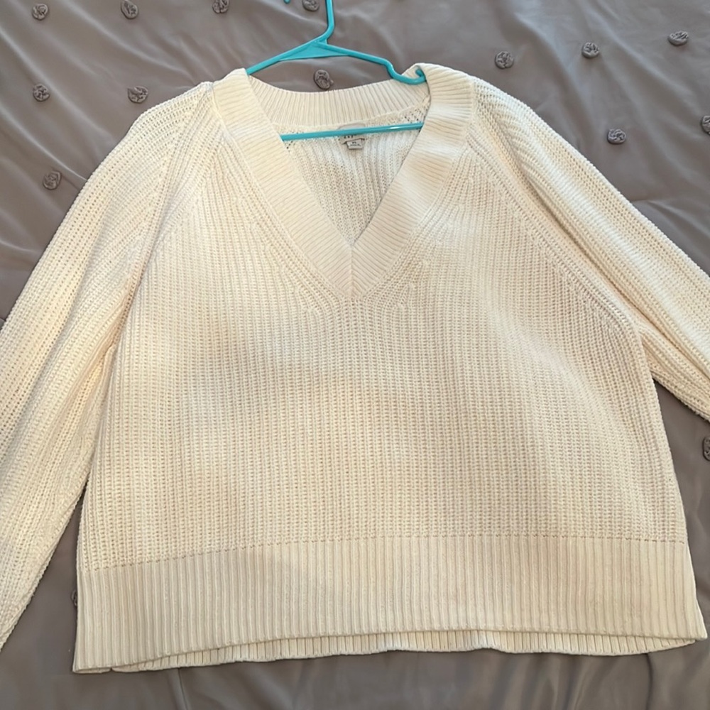 Womens V Neck A New Day Sweater